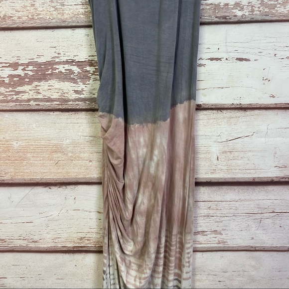 Young Fabulous & Broke maelle pink gray maxi dress - Picture 8 of 16